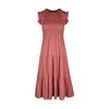 Summer Skirt Women'S Clothing European And American Solid Color Sleeveless Splicing Dress