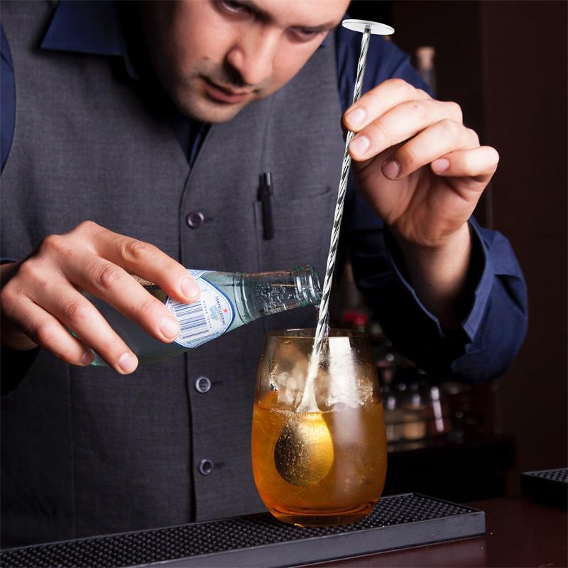 24 oz 750 ml Cocktail Bar Martini Drink Shaker Set mit Sieb Edelstahl Barkeeper-Set Cocktail-Drink-Mixer mit Jigger