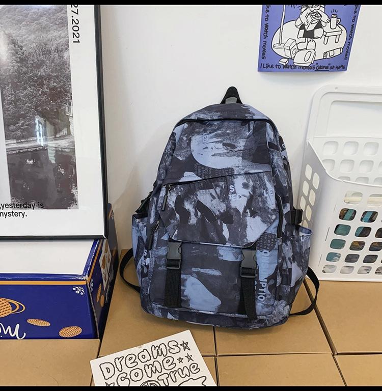 Большая емкость напечатала школьную сумку граффити рюкзака для учащихся средней школы — фото 17