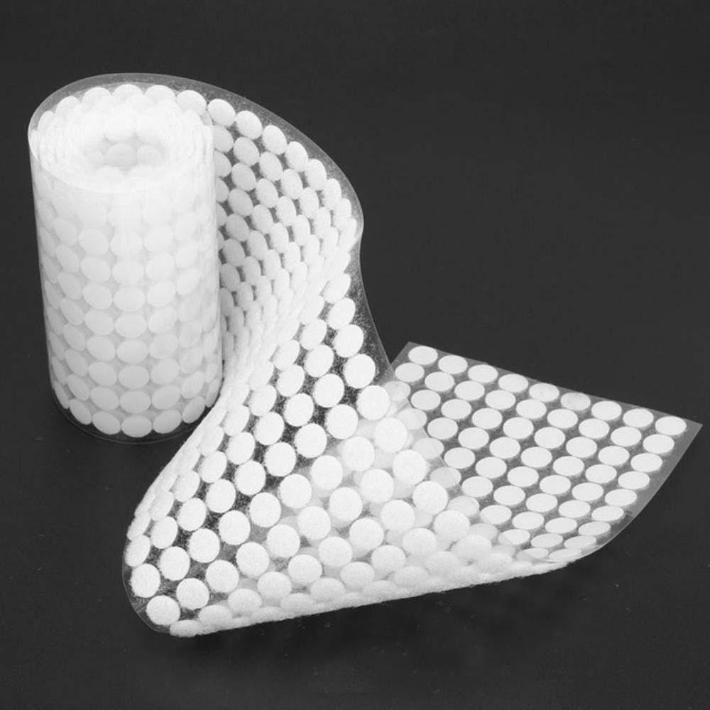 500/504 Pairs Felt Stickers Fastening Dots Tape Sticky Back Round Coins Sticker  Handwork