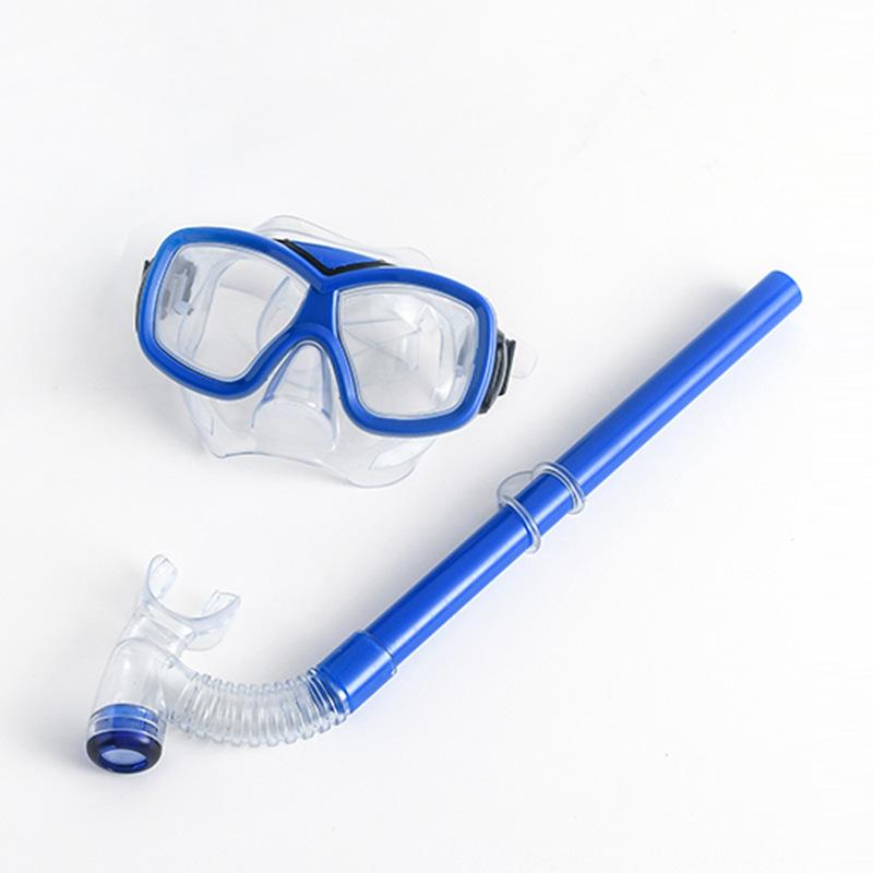 Diving Goggles, Snorkeling Sanbao Set, Swimming Mask, Snorkel, Flippers.