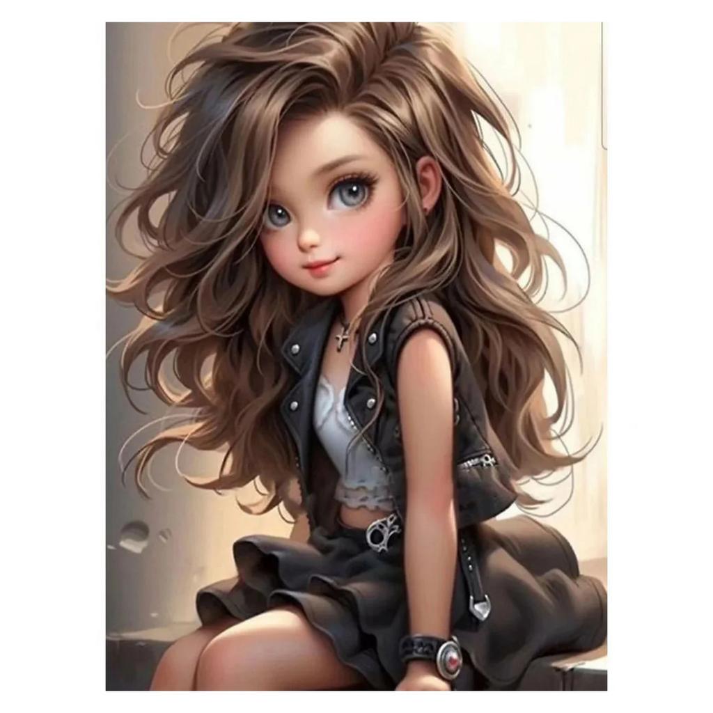 Angel Metal Tin Signs Cute Girls Wall Decoration Plaque Vintage Art Poster Iron Painting for Man Cave Home Cafe Garden Club Bar