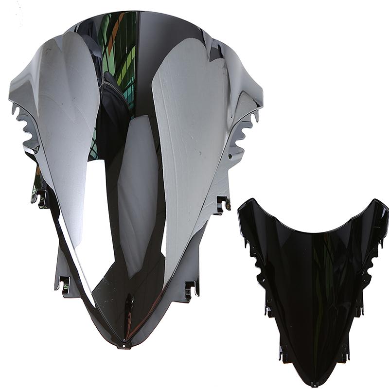 Double Bubble Motorcycle Windscreen Fit For Yamaha R1 07-08 ABS Windshield Aerodynamic High Speed Racing Screen