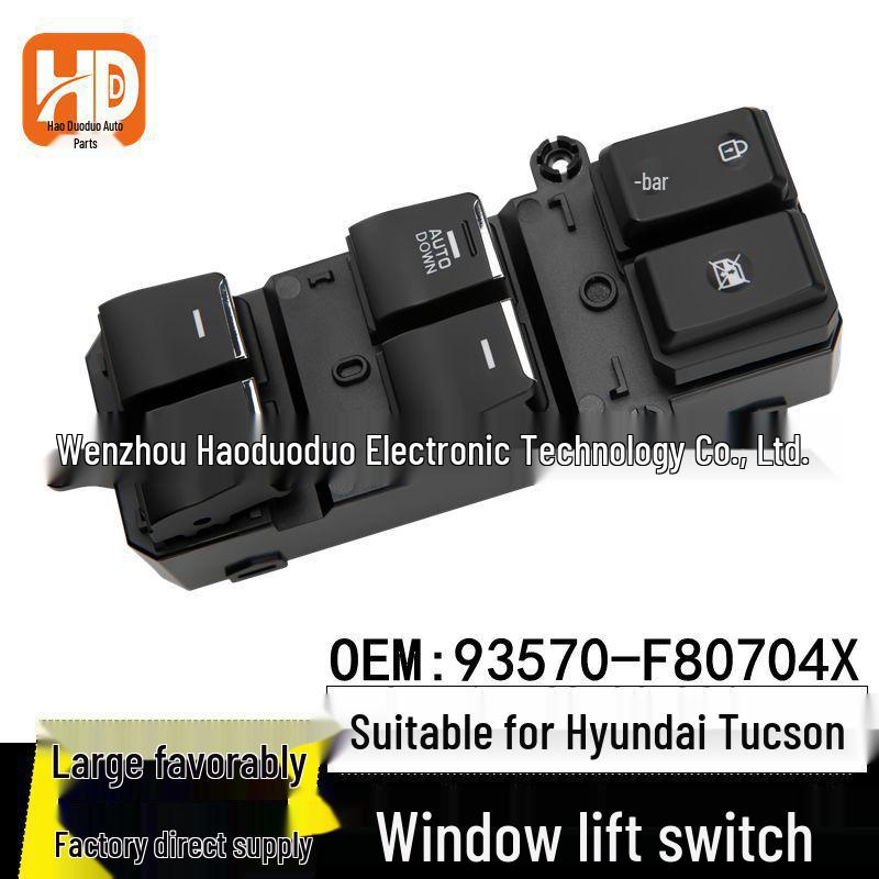 

Hyundai Tucson Power Window Switch 93570-F80704X Electric Button Electric