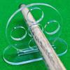 Billiard Rod Trainer Billiard Strokes Exerciser Clear 5 Holes Pool Cue Strokes Training Device Billiards Accessories