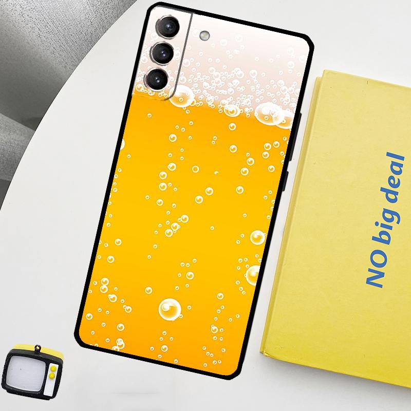 Alcohol Beers Drink Beer Phone Case For Samsung Galaxy S26 S25 S24 Ultra S20 S21 S22 S23 Plus S10 S24 FE S25 FE Cover