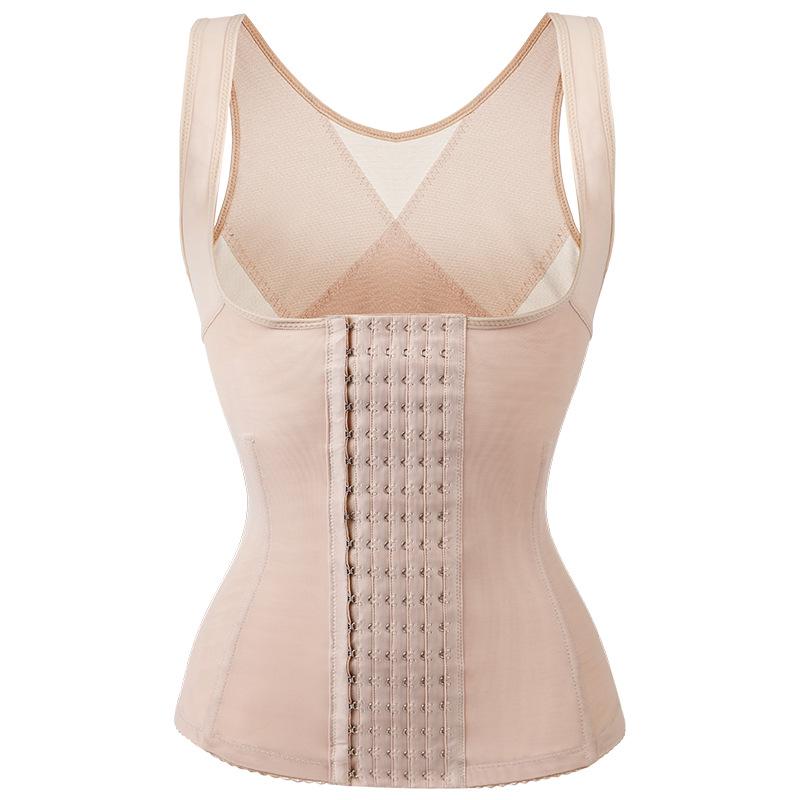 Body Sculpting Waist Cincher Vest: Postpartum Slimming Shapewear for Women 4XL абрикосовый