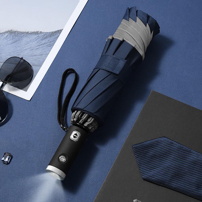 Nanqiao 10-Rib LED Reflective Car Umbrella