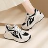 Sports shoes platform dad shoes women's soft leather versatile casual women's lightweight