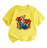 Kids Boys Girls 100% Cotton Crew Neck Short Sleeve T-Shirt,