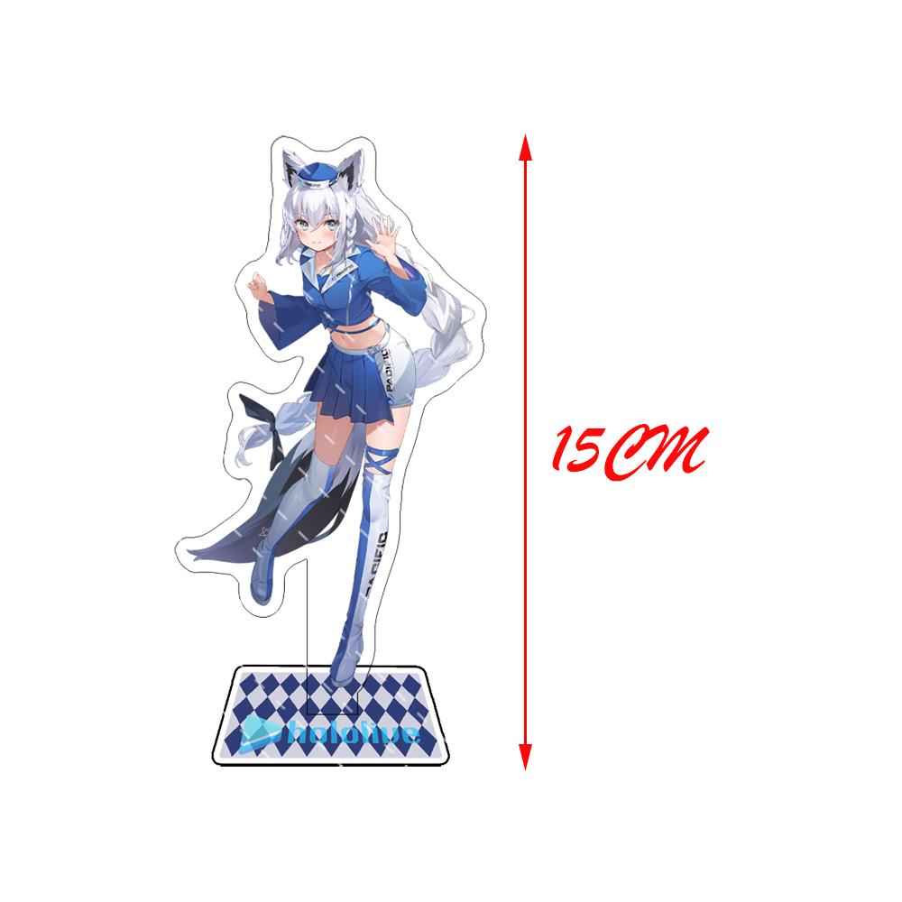 Anime New Hololive Vtuber Acrylic Usada Pekora Uruha Rushia Hosimati Suisei Inugami Korone Bags Stand Model Figure