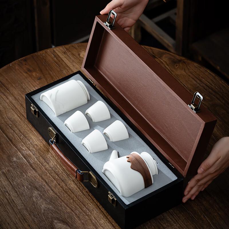 Shixun Portable Ceramic Travel Tea Set