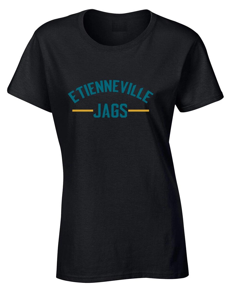 Jacksonville Jaguars Travis Etienne Etienneville Logo Women s T-Shirt XXL