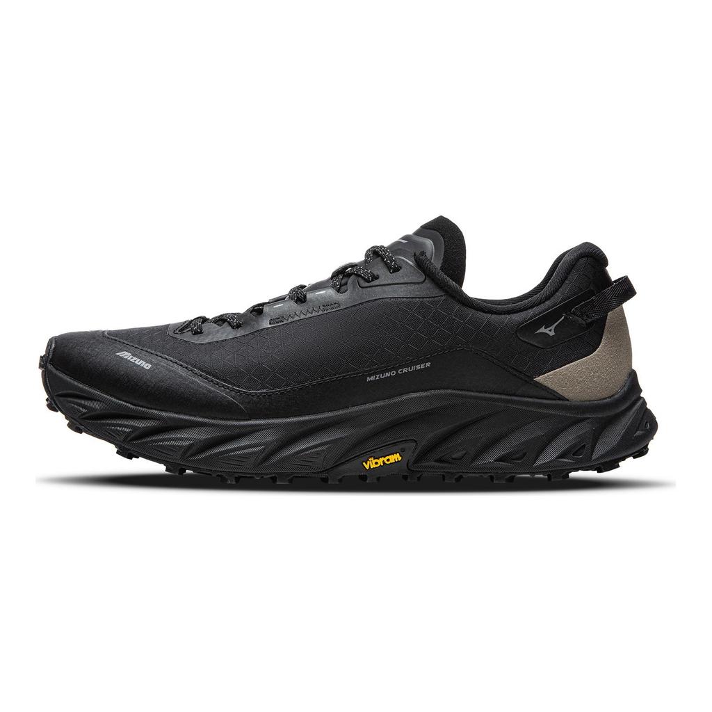 Mizuno Cruiser Comfortable Versatile Fabric Low-Top Running Shoes Unisex Sneakers Black D1GH251801
