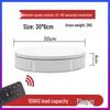 30cm Remote Control Rotating Display Stand for Live Broadcast & Exhibitions, 100kg Capacity – Ideal for Shoes & Bags.