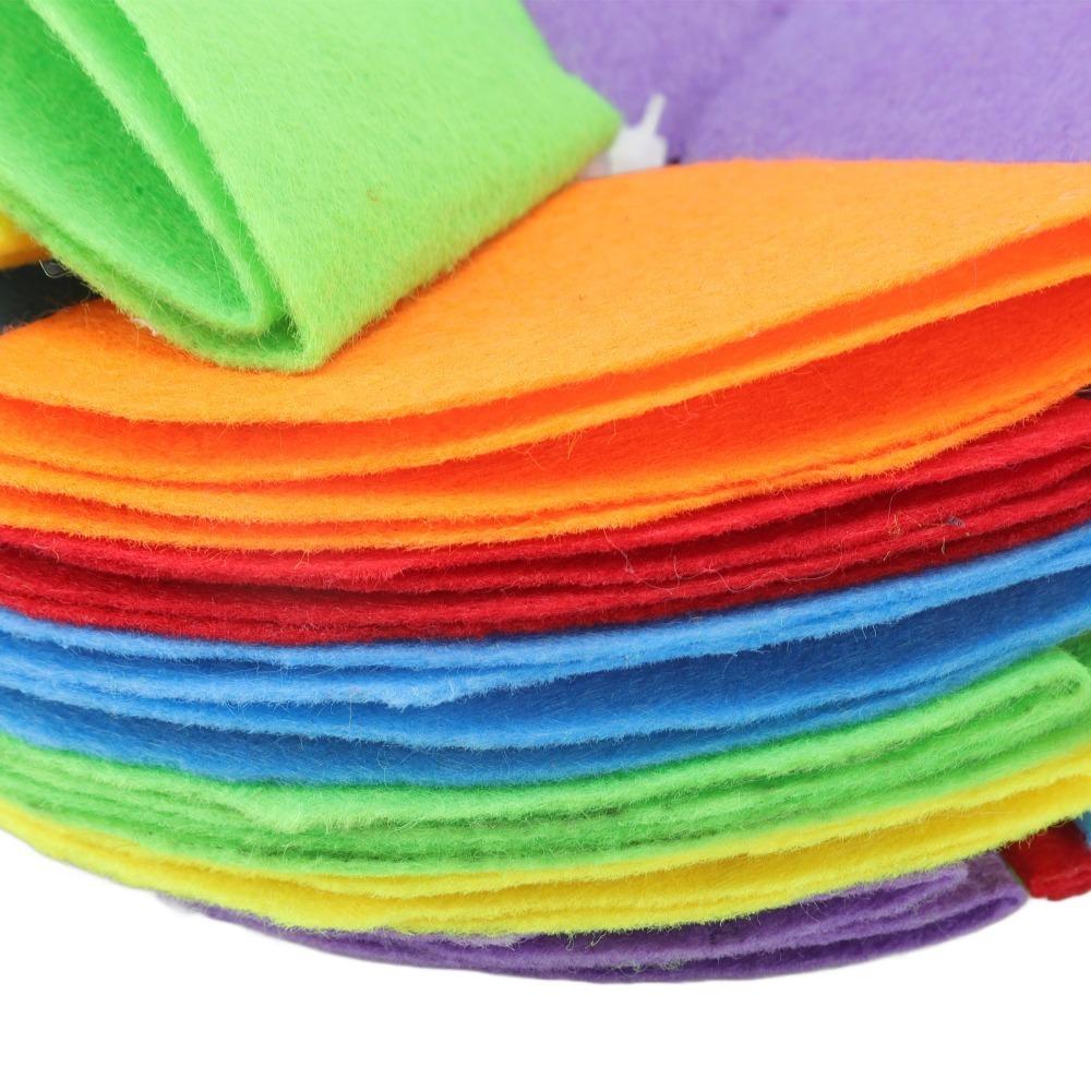 Rainbow Multicolor Snuffle Ball Plush Fleece Pet Puzzle Ball Enrichment Ball  Energy Consuming