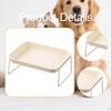 Bowl Easy to Clean Elevated Pet Feeder Raised Cat Food for Small Pets Little Dogs