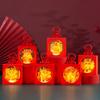 The New Year Decorations Portable Lantern Street Furnishing Articles of Chinese New Year Spring Festival Gift Box