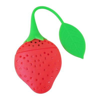 Strawberry/Lemon Shaped Heat-resistant Silicone Tea Strainer
