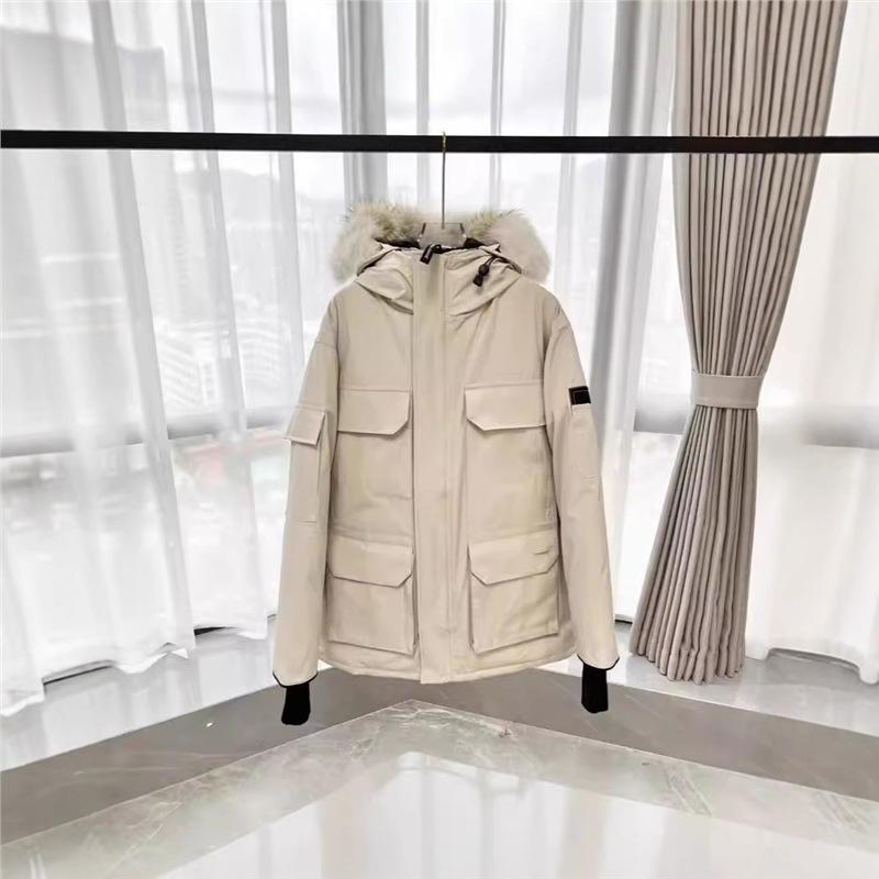 Big Goose Down Jacket Canadian Men's and Women's Expedition Down Jacket Thickened Couple Clothing Parker