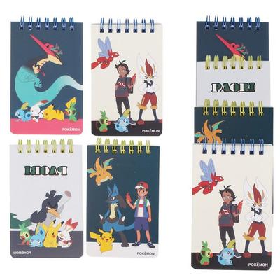 Pokémon Sangcheol Twin Ring Notebook x 8, jouets coréens populaires pour tout-petits