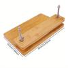 1 Adet Ahşap Kitap Presi Ciltleme Malzemeleri El Yapımı Kağıt Presi Ciltleme Presi Düz Kağıt Pres Makinesi Fotoğraf Albümü Kartı İçin