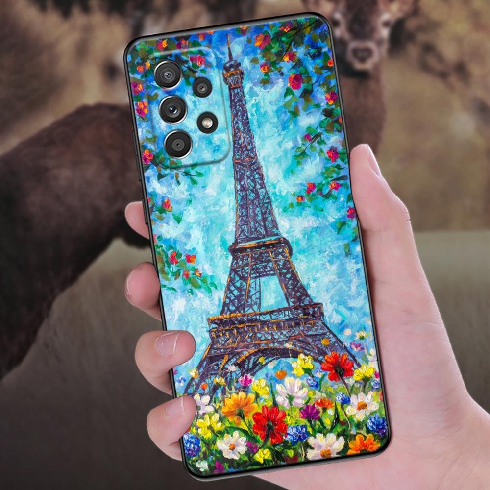 

Чехол для телефона Звездная ночь Ван Гога для Samsung Galaxy A57 A56 A37 A55 A36 A26 A54 A52 A35 A34 A25 A17 A16 A15 A07 Мягкий чехол Samsung A57 5G