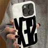 Fashion English Letter Sex Print Phone Case For IPhone 17 Plus Air 16 15 14 13 12 11 Pro Max Shockproof Folds Texture Soft Cover