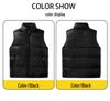 Men's Winter Stand-up Collar Down Vest - New Fashionable Warm Casual Top