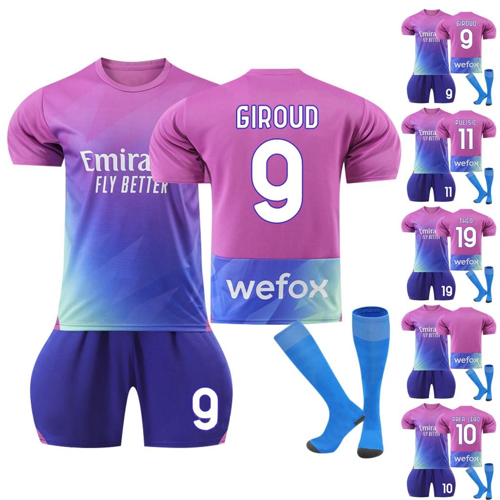 23-24Home Jerseys Sports Team Uniform Set Football Training Suit Set