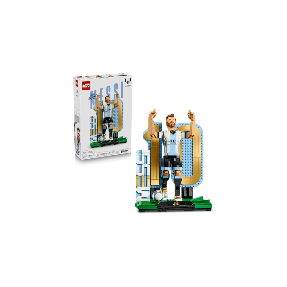 

LEGO Lionel Messi Edition Soccer Legend Building Blocks Toy for Kids Ages 12-14