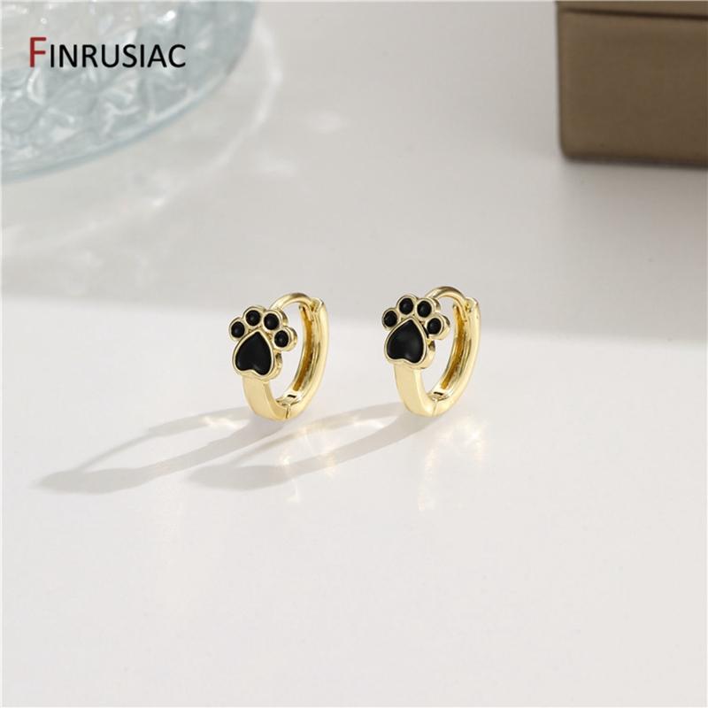 

Korean New Fashion Gold Plated Hoop Earrings For Women Exquisite Cat Claw Earrings Women Fashion Jewelry Wholesale
