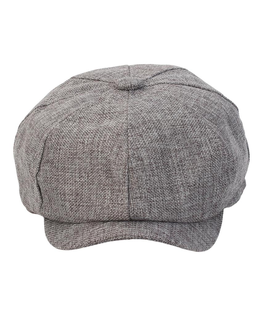 Yunibeosyeolkemiseuteuli Linen Logo Gray Banding Hunting Cap
