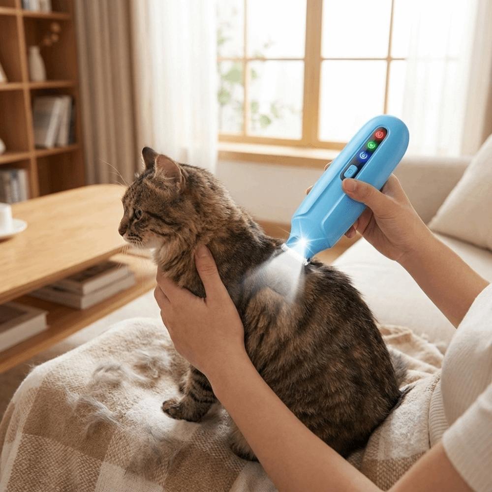 LCD Display Pet Hair Trimmer Rechargeable Electric Dog Clippers Dog Paw Trimmer Paw Trimming