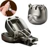 Stainless Steel Mini Nail Cutter Foldable Design Toenail Trimmer Fingernail Clippers  Home Use