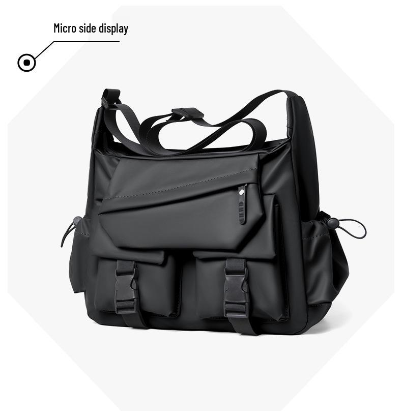 Trendy Men's & Women's High-End Workwear Crossbody Bag with Large Capacity and Unique Style