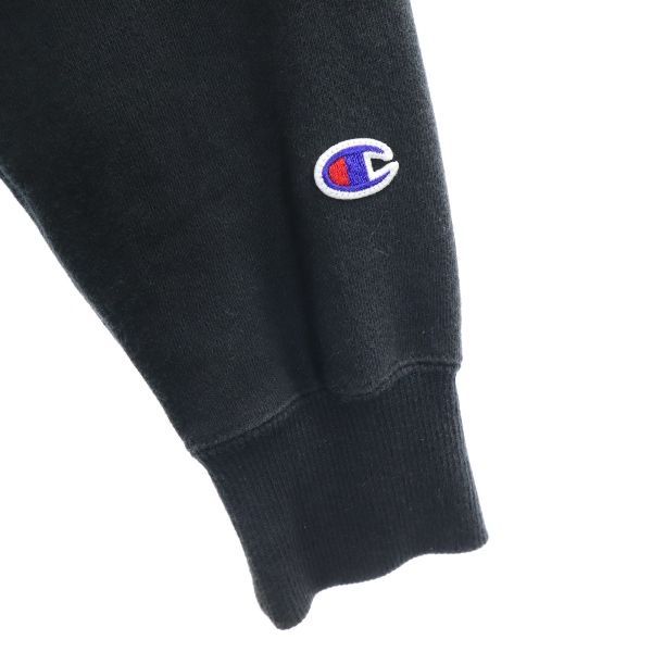 Champion Print Long Sleeve Sweatshirts M Black Men's Used