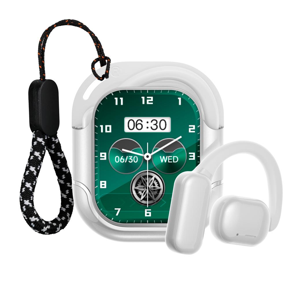 NEW HD Touch Screen Clip-on Earphones HIFI Sounds Wireless Bluetooth Headphones Noise Reduction Headset Sports Earbuds In HD Mic