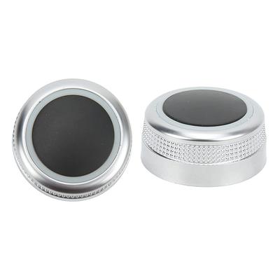 Aramox Rotary Knob,4F0919069 Multimedia Main Menu Rotary Control Switch Knob Cover Console Parts for C6 D3