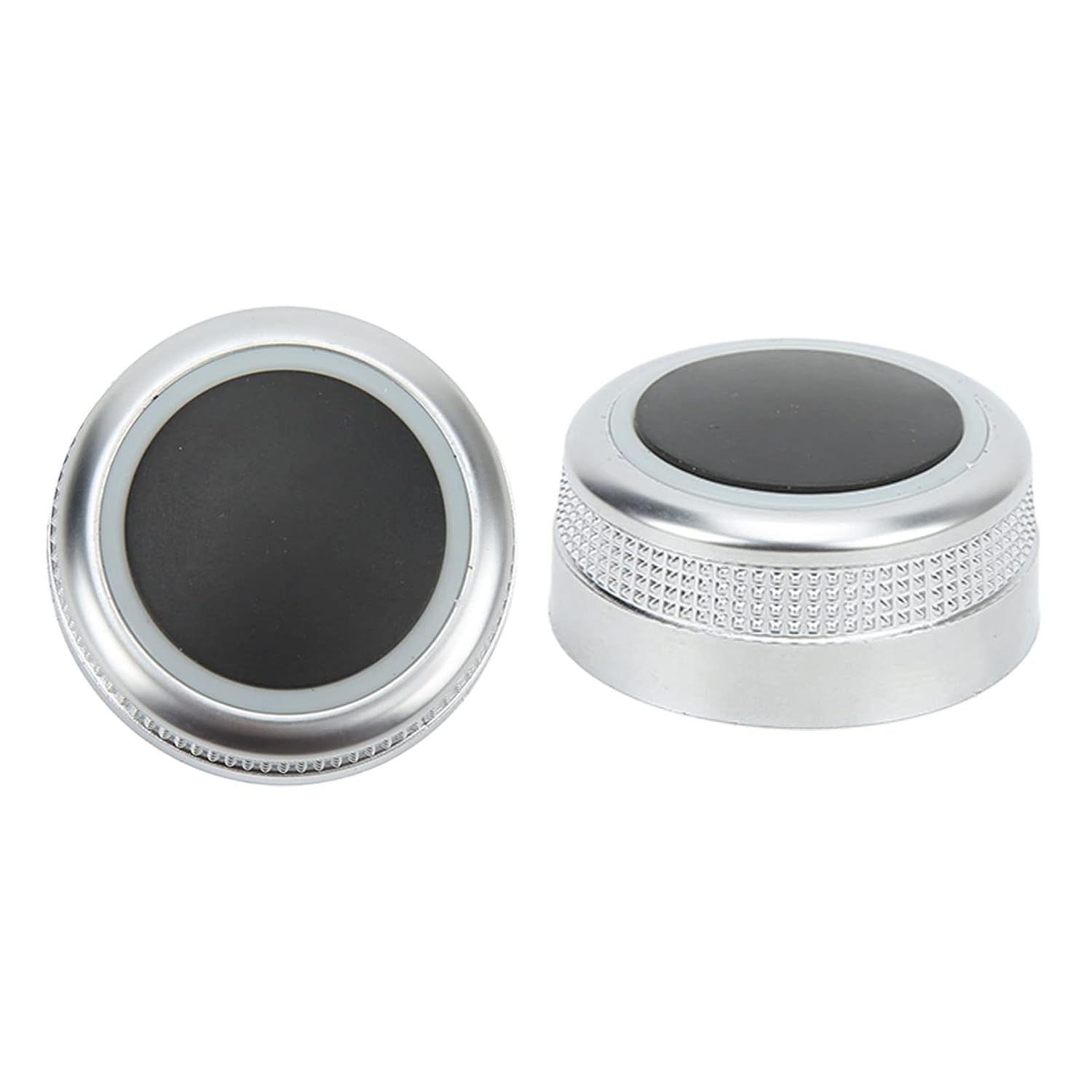Aramox Rotary Knob,4F0919069 Multimedia Main Menu Rotary Control Switch Knob Cover Console Parts for C6 D3