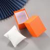 Elegant Square Watch Gift Box with Pillow