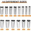 New Stainless Steel Caulking Finisher Reusable 5-35MM Caulking Nozzle Sealant Finishing Tool Kitchen Bathroom