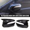 For Hyundai IX35 2011-2015 2x Car Sticker Rearview Side Mirror Cover Wing Cap Exterior Case Trim Accessories Vehicle Decoration