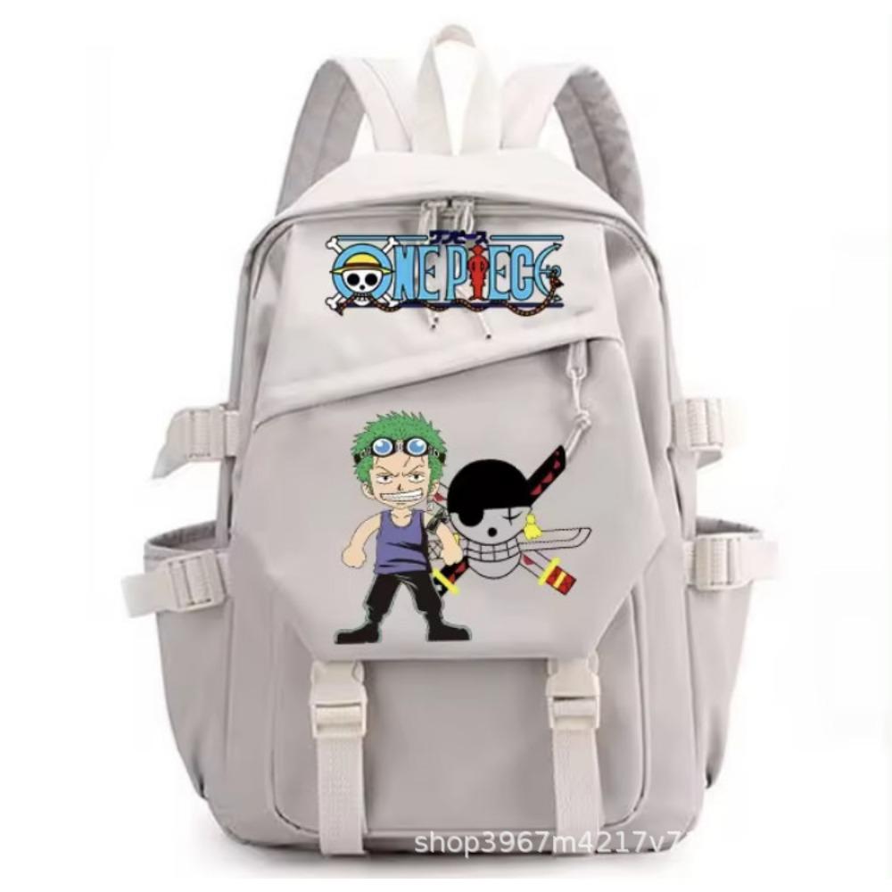 ONE PIECE High School Junior High School Student Elementary School Bag Luffy Fashion Trend Large Capacity Teen Backpack