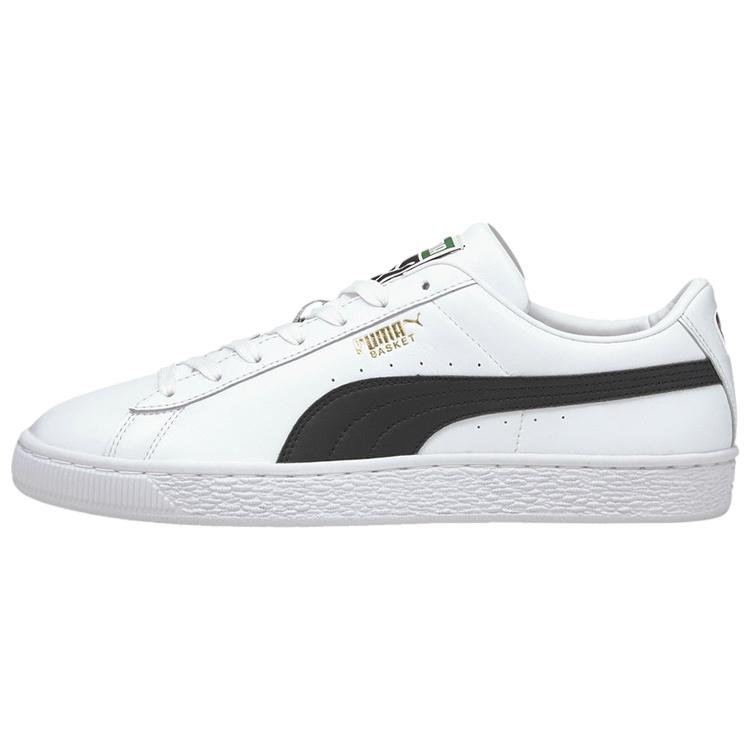 PUMA Basket Classic 21 White Black Men s 374923-02 EU 37