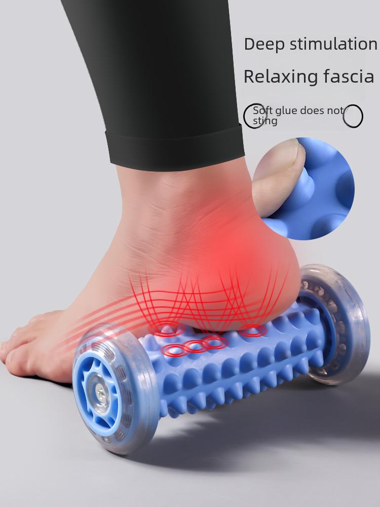 Oujian Foot Massage Roller for Plantar Fasciitis Relief and Flat Feet Relaxation