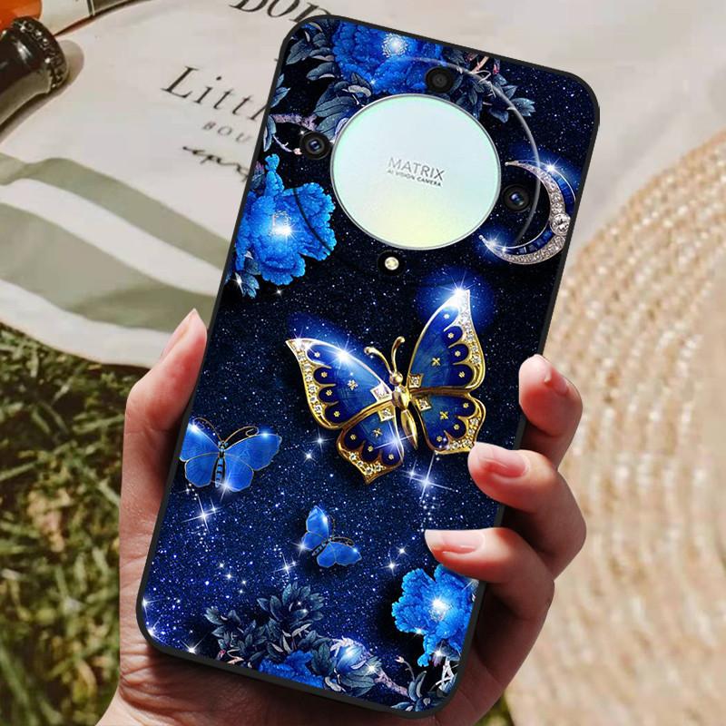 For Honor Magic 5 Lite Case Magic5 Lite Silicone Soft Shockproof Bumper Back Cover For Honor Magic 5 Lite Cover Case Coque Funda