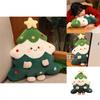 Christmas Tree Man Plush Pillow With Pp Cotton Filling For Holiday Home Decor