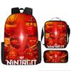 Cartoon-Rucksack-Set 3 Teile Leichte Schultasche für Mittelschüler Umhängetasche