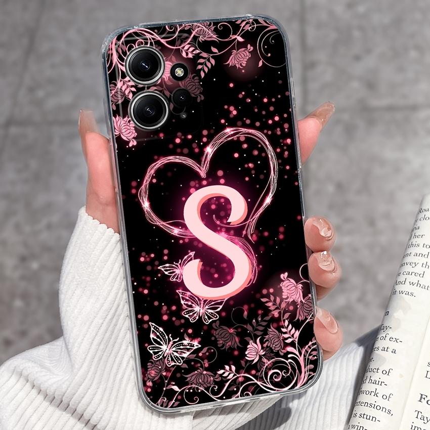 For Redmi Note 12 11 11T Pro Plus 12S 12 Turbo 11S 11SE 5 Plus 5A Pro Phone Cases Star Letters Soft Transparent Silicone Lightweight Back Covers Shell